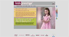 Desktop Screenshot of kidsprestige.cz